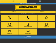 Tablet Screenshot of brickellkidzbus.com